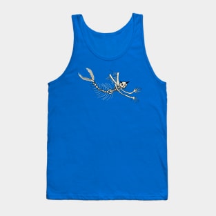 Mer-skeleton angel Tank Top